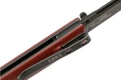 CRKT CEO 7096BKD2 Burgundy Micarta, D2 Pocket Knife, Richard Rogers Design -Gentleman’s Knives Popular Shop CK 7096BKD2 06 crkt