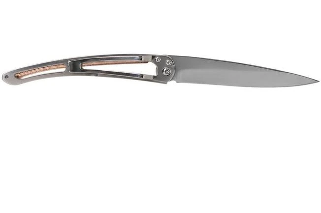 Deejo Gold 37g, Pink Gold Gilded 1AM000012 Pocket Knife Deejo Gold 37g, Pink Gold Gilded 1AM000012 Pocket Knife -Gentleman’s Knives Popular Shop DJ1AM000012 02 deejo