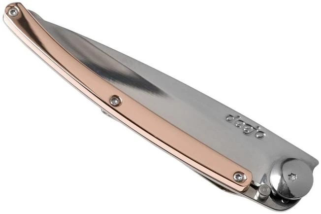 Deejo Gold 37g, Pink Gold Gilded 1AM000012 Pocket Knife Deejo Gold 37g, Pink Gold Gilded 1AM000012 Pocket Knife -Gentleman’s Knives Popular Shop DJ1AM000012 04 deejo