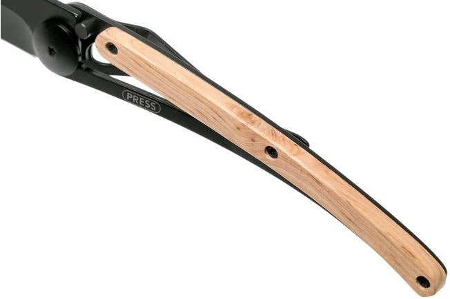 Deejo Wood Black 37g, Juniper Wood 1GB002 Pocket Knife Deejo Wood Black 37g, Juniper Wood 1GB002 Pocket Knife -Gentleman’s Knives Popular Shop DJ1GB002 07 deejo