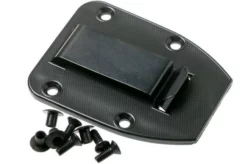 ESEE Model 3 Black Blade 3D Black G10 Survival Knife 3PMB-001 Black Sheath + Belt Clip -Gentleman’s Knives Popular Shop EE 3PMB 001 07 esee knives