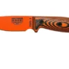 ESEE Model 3 Orange Blade 3D Orange-Black G10 Survival Knife 3PMOR-006 Black Sheath + Belt Clip