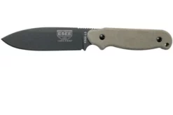 ESEE Laser Strike Tactical Gunsmoke LS-PTG Survival Knife With Kydex Sheath + Belt Clip