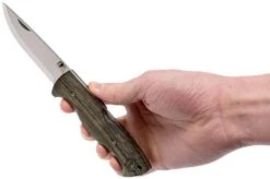 Brisa Borka 90 - N690 Scandi - Green Micarta-2850 7 Brisa Borka 90 - N690 Scandi - Green Micarta-2850 -Gentleman’s Knives Popular Shop ENZ 2850 08 enzo v2018 enz 2850 08