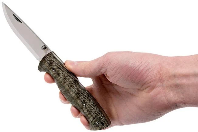 Brisa Borka 90 - N690 Scandi - Green Micarta-2850 Brisa Borka 90 - N690 Scandi - Green Micarta-2850 -Gentleman’s Knives Popular Shop ENZ 2850 08 enzo v2018 enz 2850 08