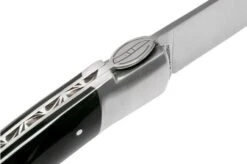 Le Thiers Gentleman Polished Buffalo Horn T9PCN Pocket Knife By Fontenille Pataud -Gentleman’s Knives Popular Shop FPT9PCN 06 fontenille pataud