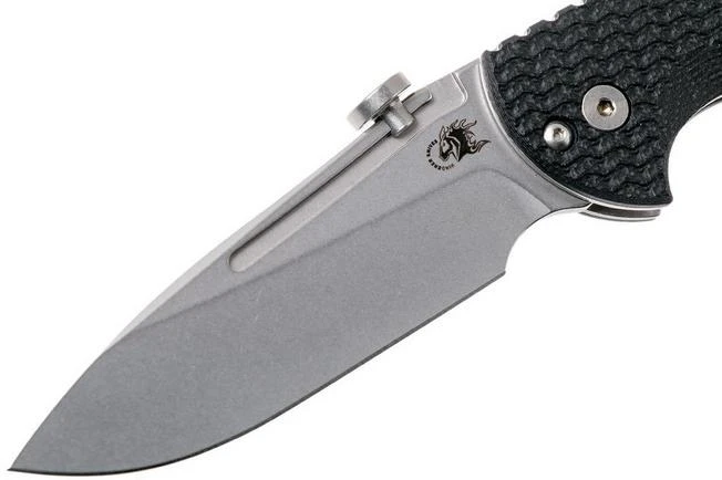 Rick Hinderer XM Slippy 3" Slicer 20CV Black G10 Slipjoint Pocket Knife Rick Hinderer XM Slippy 3" Slicer 20CV Black G10 Slipjoint Pocket Knife -Gentleman’s Knives Popular Shop HRK SLIPPY SLI BK 03 rick hinderer hrk slippy sli bk 03