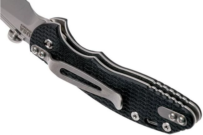 Rick Hinderer XM Slippy 3" Slicer 20CV Black G10 Slipjoint Pocket Knife Rick Hinderer XM Slippy 3" Slicer 20CV Black G10 Slipjoint Pocket Knife -Gentleman’s Knives Popular Shop HRK SLIPPY SLI BK 05 rick hinderer hrk slippy sli bk 05