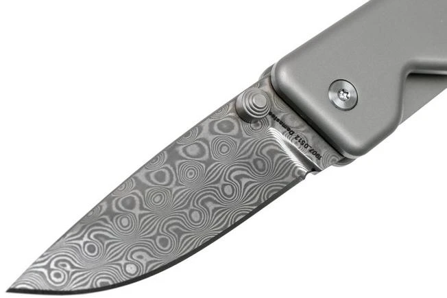 The James Brand Chapter, Titanium + Damascus Pocket Knife The James Brand Chapter, Titanium + Damascus Pocket Knife -Gentleman’s Knives Popular Shop JAKCHP1301 03 the james brand v201910