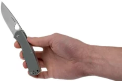 The James Brand Folsom KN102139-00 Primer Gray + Satin Pocket Knife -Gentleman’s Knives Popular Shop JAKFOL102139 08 the james brand