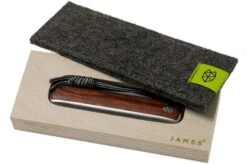 The James Brand The Pike, Rosewood, Damascus, KN110159-00 Pocket Knife -Gentleman’s Knives Popular Shop JAKKN110159 00 08 the james brand