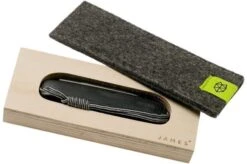 The James Brand The Pike, Black Micarta KN110143-00 Pocket Knife -Gentleman’s Knives Popular Shop JAKN110143 00 08 the james brand