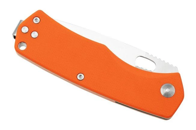 The James Brand The Folsom, Orange G10, Satin Pocket Knife The James Brand The Folsom, Orange G10, Satin Pocket Knife -Gentleman’s Knives Popular Shop JAKN112188 00 06 jamesbrand