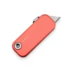 The James Brand The Palmer, Coral Aluminum, Turquoise KN121182-00 Utility Knife