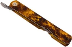 Higonokami Pocket Knife 7,4 Cm SPE2, SK-carbon Steel, Tortoise Shell -Gentleman’s Knives Popular Shop KT HIGO SPE2 07 higonokami kt higo spe2 07