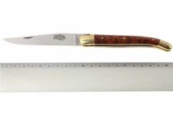 Forge De Laguiole - Natural Wood Folder, Snakewood 4 Forge De Laguiole - Natural Wood Folder, Snakewood -Gentleman’s Knives Popular Shop LA1211AM 05 forge de laguiole vouwmes la1211am d5