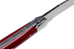 Forge De Laguiole 1211INTCROUB 11cm, Red Micarta, Laguiole Knife -Gentleman’s Knives Popular Shop LA1211INTCROUB 06 forge de laguiole