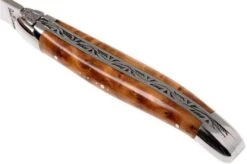 Forge De Laguiole 1211INTHBRI, Burl -Gentleman’s Knives Popular Shop LA1211INTHBRI 06 forge de laguiole la1211inthbri 06