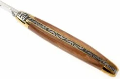 Forge De Laguiole - Natural Wood Folder, Olivewood -Gentleman’s Knives Popular Shop LA1211OL 04 forge de laguiole vouwmes la1211ol d4