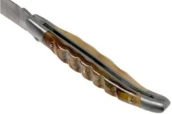 Forge De Laguiole 12 Cm 1212INBESAT Ram's Horn Laguiole Knife 4 Forge De Laguiole 12 Cm 1212INBESAT Ram's Horn Laguiole Knife -Gentleman’s Knives Popular Shop LA1212INBESAT 05 forge de laguiole