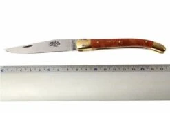 Forge De Laguiole - Natural Wood Folder, 3 Inch, Briarwood -Gentleman’s Knives Popular Shop LA129BR 05 forge de laguiole vouwmes la129br d5