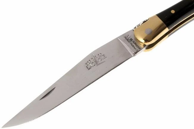 Forge De Laguiole - Natural Wood Folder, 3 Inch, Ebony Forge De Laguiole - Natural Wood Folder, 3 Inch, Ebony -Gentleman’s Knives Popular Shop LA129EB 02 forge de laguiole vouwmes la129eb d2