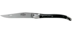 Forge De Laguiole 129INTCNOIBRI 9cm, Black Micarta, Laguiole Knife