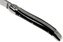Forge De Laguiole 129INTCNOIBRI 9cm, Black Micarta, Laguiole Knife -Gentleman’s Knives Popular Shop LA129INTCNOIBRI 07 forge de laguiole