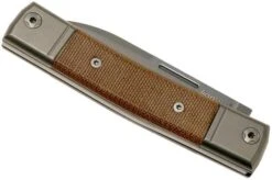 Lionsteel BestMan BM2 CVN Natural Canvas Micarta Slipjoint Pocket Knife 3 Lionsteel BestMan BM2 CVN Natural Canvas Micarta Slipjoint Pocket Knife -Gentleman’s Knives Popular Shop LI BM2 CVN 04 lionsteel