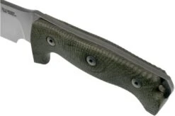 LionSteel M7 CVG Satin, Green Canvas Micarta Fixed Knife, Molletta Design -Gentleman’s Knives Popular Shop LI M7 CVG 05 lionsteel