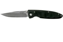 Mcusta MC-17D Classic Wave, Black Pakkawood, Gentleman's Knife
