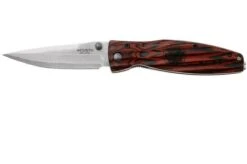 Mcusta MC-0183D Sengoku Tokugawa Ieyasu, Red Pakka Wood Handle, Gentleman's Knife