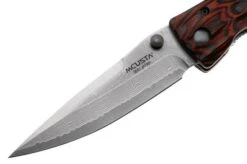 Mcusta MC-0183D Sengoku Tokugawa Ieyasu, Red Pakka Wood Handle, Gentleman's Knife -Gentleman’s Knives Popular Shop MC 0183D 03 mcusta