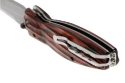 Mcusta MC-0183D Sengoku Tokugawa Ieyasu, Red Pakka Wood Handle, Gentleman's Knife -Gentleman’s Knives Popular Shop MC 0183D 04 mcusta