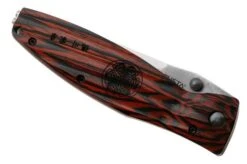 Mcusta MC-0183D Sengoku Tokugawa Ieyasu, Red Pakka Wood Handle, Gentleman's Knife -Gentleman’s Knives Popular Shop MC 0183D 06 mcusta