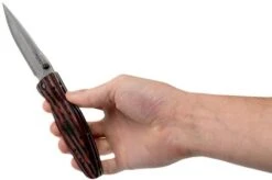 Mcusta MC-0183D Sengoku Tokugawa Ieyasu, Red Pakka Wood Handle, Gentleman's Knife -Gentleman’s Knives Popular Shop MC 0183D 08 mcusta