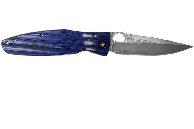 Mcusta MC-0186G Sengoku Date Masamune, Blue Pakkawood, Gentleman's Knife Mcusta MC-0186G Sengoku Date Masamune, Blue Pakkawood, Gentleman's Knife -Gentleman’s Knives Popular Shop MC 0186G 02 mcusta