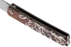 Medford Gentleman Jack S35VN, Tumbled Blade, Violet Filigree Handle, Silver Hardware Pocket Knife -Gentleman’s Knives Popular Shop MF 21 GJ 03 05 medford