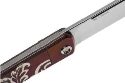 Medford Gentleman Jack S35VN, Tumbled Blade, Violet Filigree Handle, Silver Hardware Pocket Knife -Gentleman’s Knives Popular Shop MF 21 GJ 03 06 medford