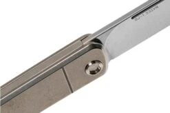 Medford Gentleman Jack S35VN, Tumbled Blade, Tumbled Handle, Silver Hardware Pocket Knife -Gentleman’s Knives Popular Shop MF 21 GJ 05 06 medford