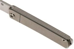 Medford Gentleman Jack S35VN, Tumbled Blade, Tumbled Handle, Silver Hardware Pocket Knife -Gentleman’s Knives Popular Shop MF 21 GJ 05 07 medford