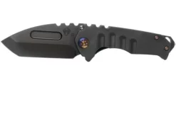 Medford Praetorian Genesis T S35VN, PVD Tanto Blade, PVD Handle, Flamed Hardware Pocket Knife