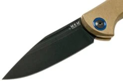 MKM Fara Knivesandtools Exclusive MY01-BDSW Brass Pocket Knife, Lucas Burnley Design -Gentleman’s Knives Popular Shop MMK MY01 BDSW 03 mkm knives knivesandtools