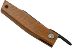 Ohta FK5 Higonokami-pocket Knife, Natural Canvas Micarta -Gentleman’s Knives Popular Shop OHTA OFF FK5 M N 04 ohta knives