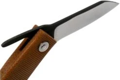 Ohta FK5 Higonokami-pocket Knife, Natural Canvas Micarta -Gentleman’s Knives Popular Shop OHTA OFF FK5 M N 06 ohta knives