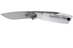 Ontario Wraith Folder 8798CL Ice Series Clear Pocket Knife