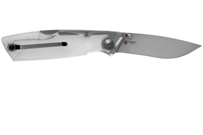 Ontario Wraith Folder 8798CL Ice Series Clear Pocket Knife Ontario Wraith Folder 8798CL Ice Series Clear Pocket Knife -Gentleman’s Knives Popular Shop OKC8798CL 02 ontario