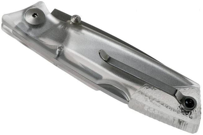 Ontario Wraith Folder 8798CL Ice Series Clear Pocket Knife Ontario Wraith Folder 8798CL Ice Series Clear Pocket Knife -Gentleman’s Knives Popular Shop OKC8798CL 04 ontario