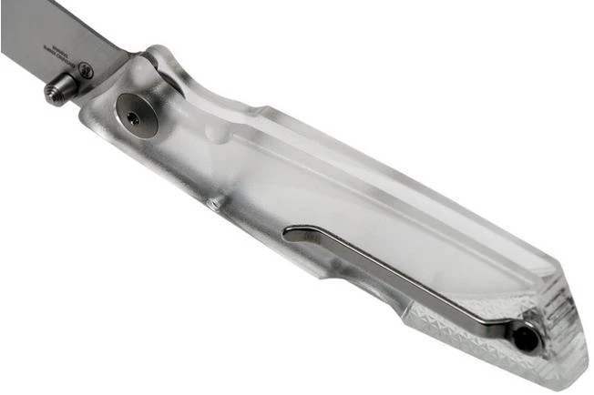 Ontario Wraith Folder 8798CL Ice Series Clear Pocket Knife Ontario Wraith Folder 8798CL Ice Series Clear Pocket Knife -Gentleman’s Knives Popular Shop OKC8798CL 05 ontario