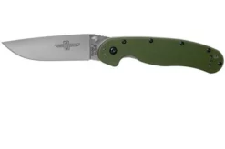 Ontario RAT-1 SP 8848FGTC Forest Green, Plain Edge Pocket Knife